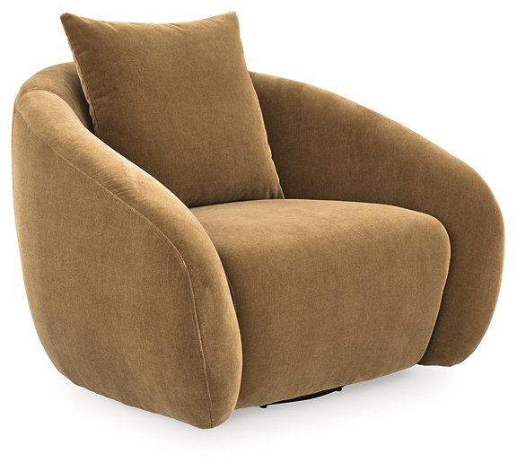 Yahya Swivel Accent Chair - Hello Home Furniture & Mattress (Longmont, CO)
