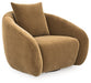 Yahya Swivel Accent Chair - Hello Home Furniture & Mattress (Longmont, CO)