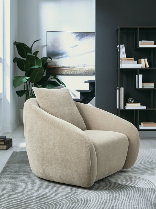Yahya Swivel Accent Chair - Hello Home Furniture & Mattress (Longmont, CO)