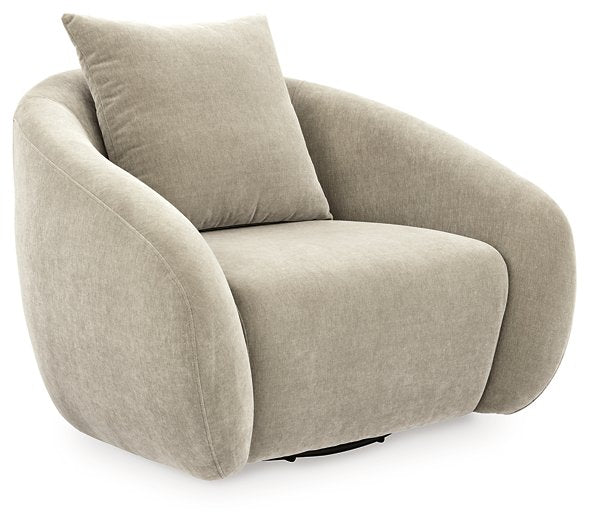 Yahya Swivel Accent Chair - Hello Home Furniture & Mattress (Longmont, CO)