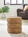 Ummi Swivel Accent Ottoman - Hello Home Furniture & Mattress (Longmont, CO)