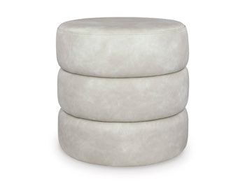 Ummi Swivel Accent Ottoman - Hello Home Furniture & Mattress (Longmont, CO)