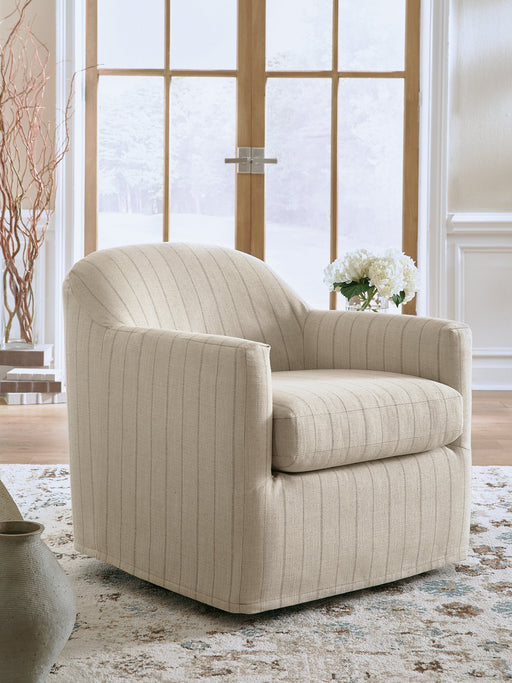 Valwick Swivel Accent Chair - Hello Home Furniture & Mattress (Longmont, CO)