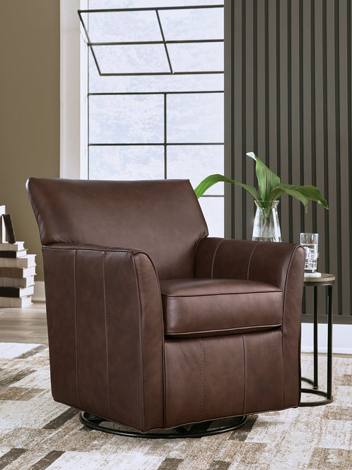 Braydunn Swivel Glider Accent Chair - Hello Home Furniture & Mattress (Longmont, CO)