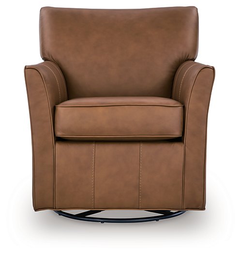Braydunn Swivel Glider Accent Chair - Hello Home Furniture & Mattress (Longmont, CO)