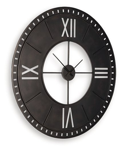 Lytle Wall Clock - Hello Home Furniture & Mattress (Longmont, CO)