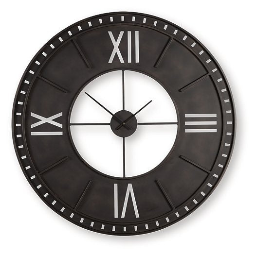 Lytle Wall Clock - Hello Home Furniture & Mattress (Longmont, CO)