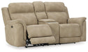 Next-Gen DuraPella Power Reclining Loveseat with Console - Hello Home Furniture & Mattress (Longmont, CO)