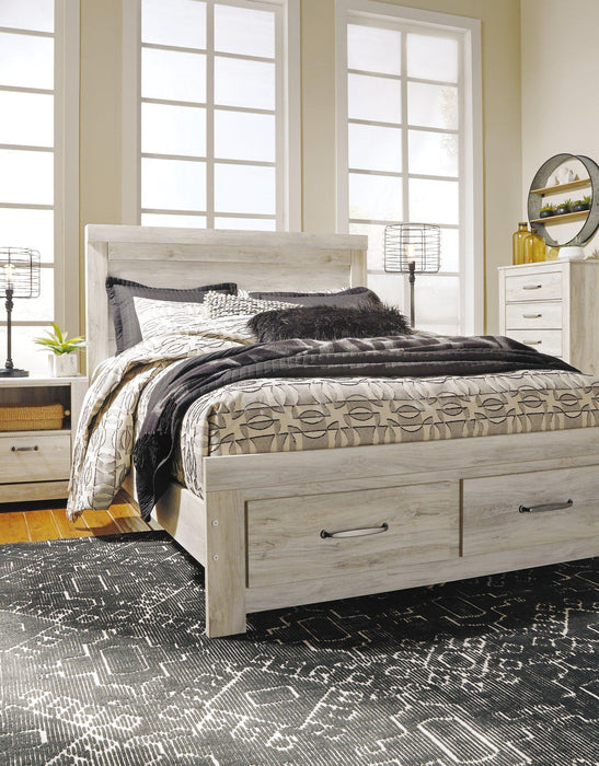 Bellaby Bed with 2 Storage Drawers - Hello Home Furniture & Mattress (Longmont, CO)