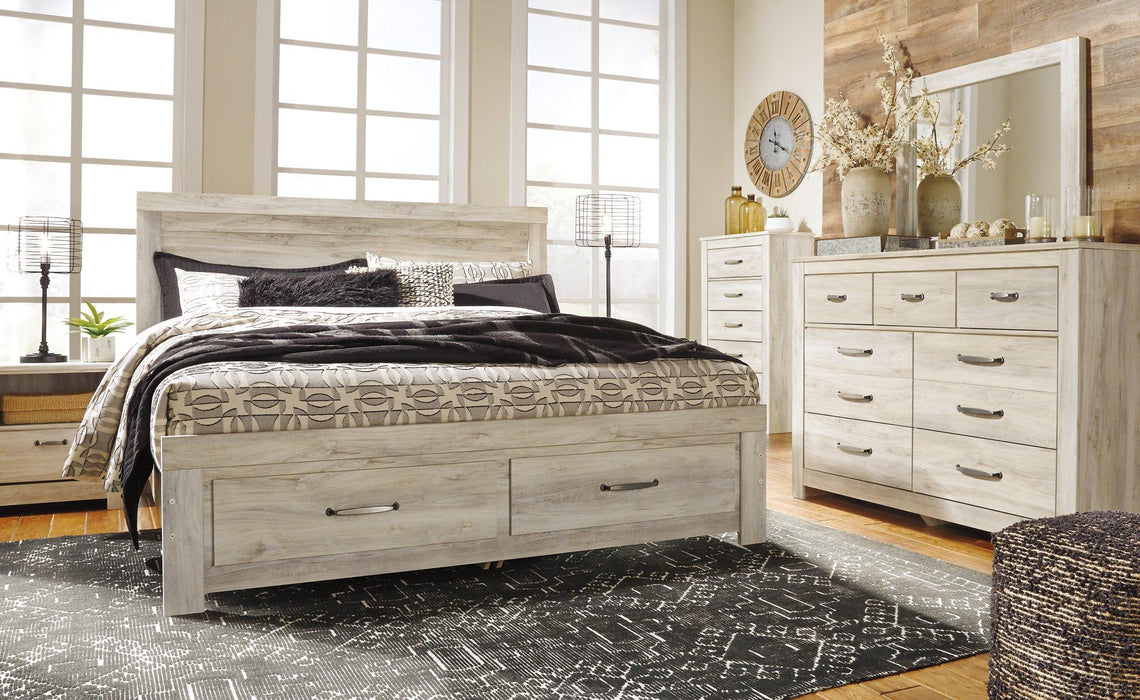 Bellaby Bed with 2 Storage Drawers - Hello Home Furniture & Mattress (Longmont, CO)