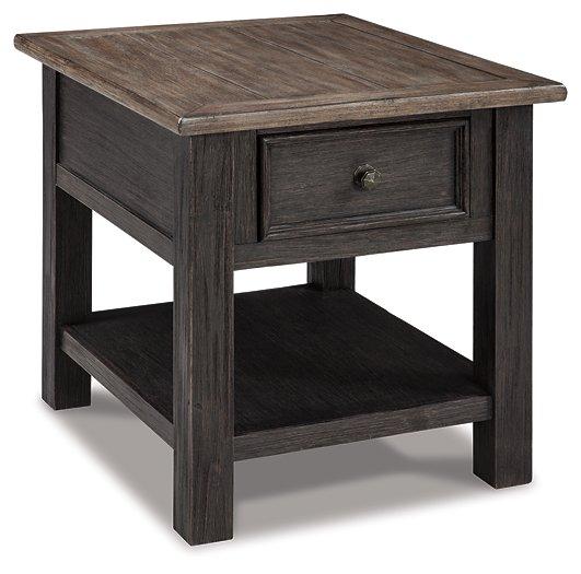 Tyler Creek End Table Set - Hello Home Furniture & Mattress (Longmont, CO)