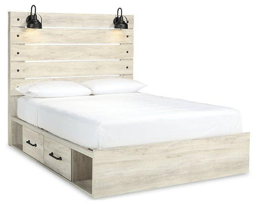 Cambeck Bed with 2 Storage Drawers - Hello Home Furniture & Mattress (Longmont, CO)