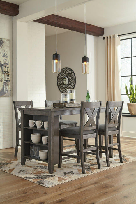 Caitbrook Counter Height Dining Set - Hello Home Furniture & Mattress (Longmont, CO)