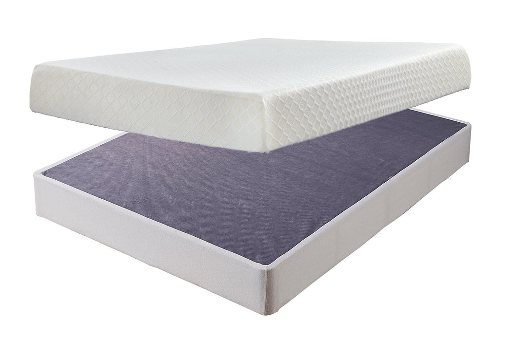 10 Inch Chime Memory Foam Mattress Set - Hello Home Furniture & Mattress (Longmont, CO)