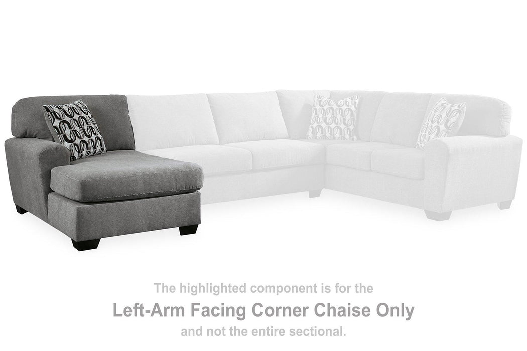 Birkdale Court Sectional with Chaise - Hello Home Furniture & Mattress (Longmont, CO)