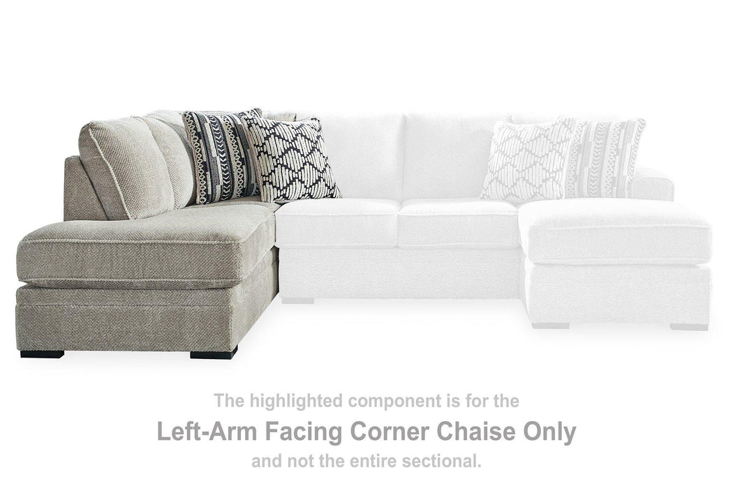 Calnita Sectional with Chaise - Hello Home Furniture & Mattress (Longmont, CO)