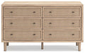 Cielden Dresser and Mirror - Hello Home Furniture & Mattress (Longmont, CO)