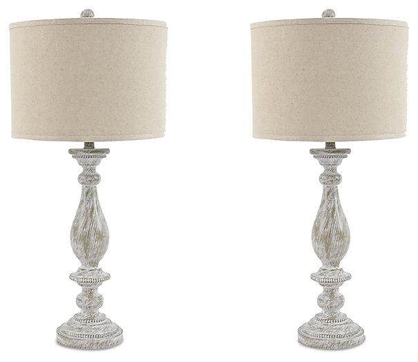 Bernadate Lamp Set - Hello Home Furniture & Mattress (Longmont, CO)