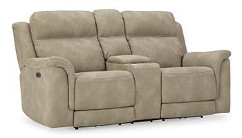 Next-Gen DuraPella Power Reclining Loveseat with Console - Hello Home Furniture & Mattress (Longmont, CO)
