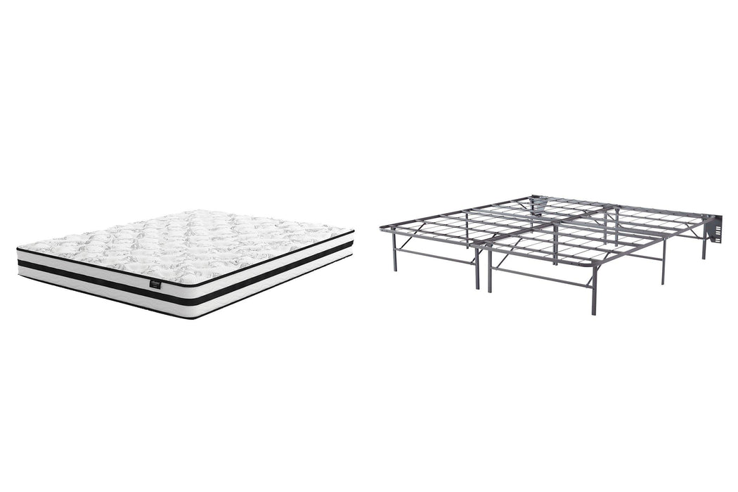 8 Inch Chime Innerspring Mattress Set - Hello Home Furniture & Mattress (Longmont, CO)