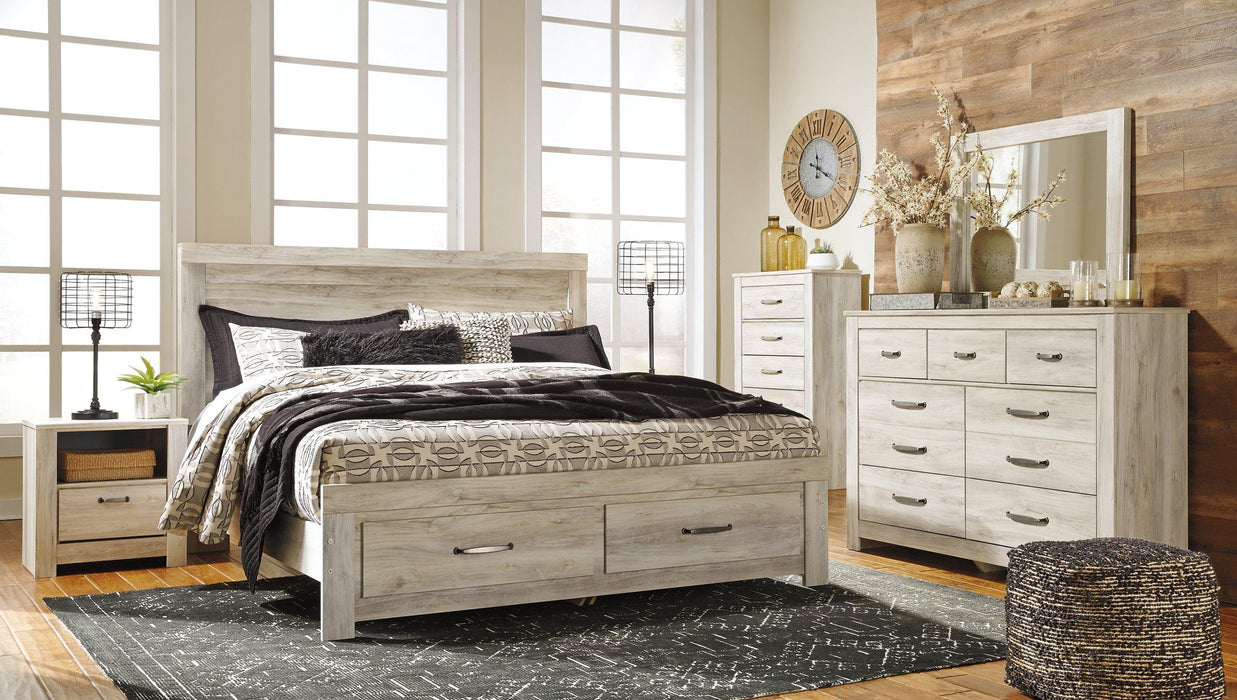 Bellaby Bed with 2 Storage Drawers - Hello Home Furniture & Mattress (Longmont, CO)
