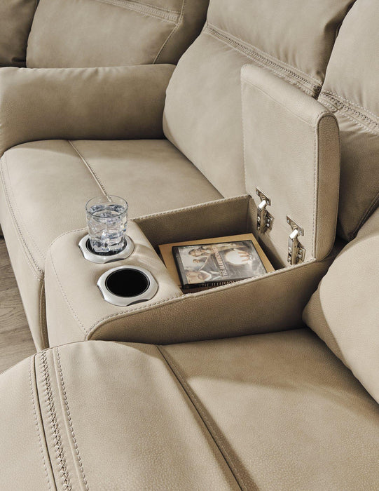 Next-Gen DuraPella Power Reclining Loveseat with Console - Hello Home Furniture & Mattress (Longmont, CO)