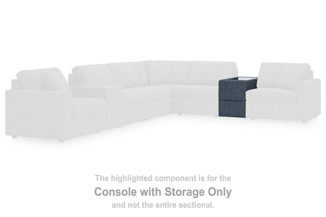 Modmax Balanced Sectional with Audio and Storage Consoles - Hello Home Furniture & Mattress (Longmont, CO)