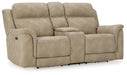 Next-Gen DuraPella Power Reclining Loveseat with Console - Hello Home Furniture & Mattress (Longmont, CO)
