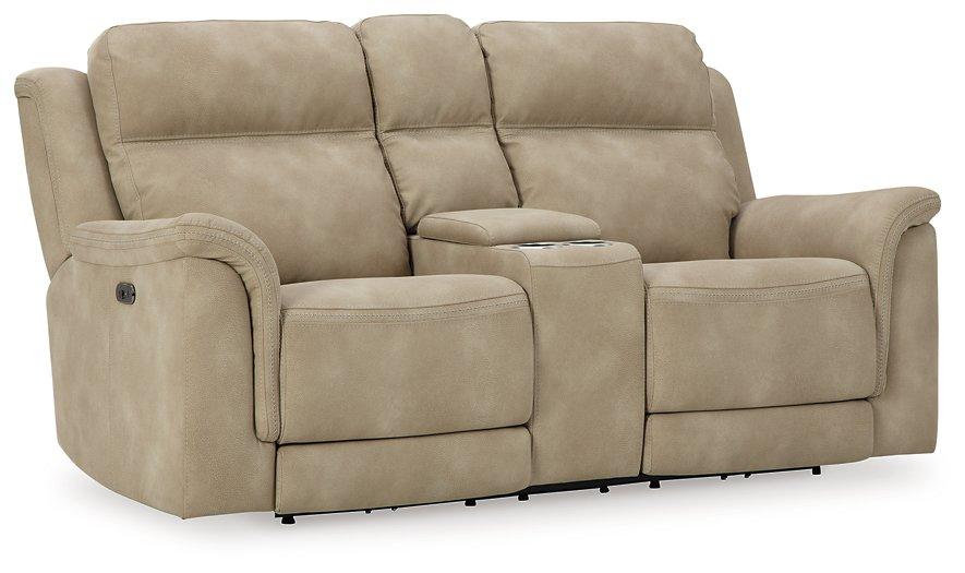Next-Gen DuraPella Power Reclining Loveseat with Console - Hello Home Furniture & Mattress (Longmont, CO)