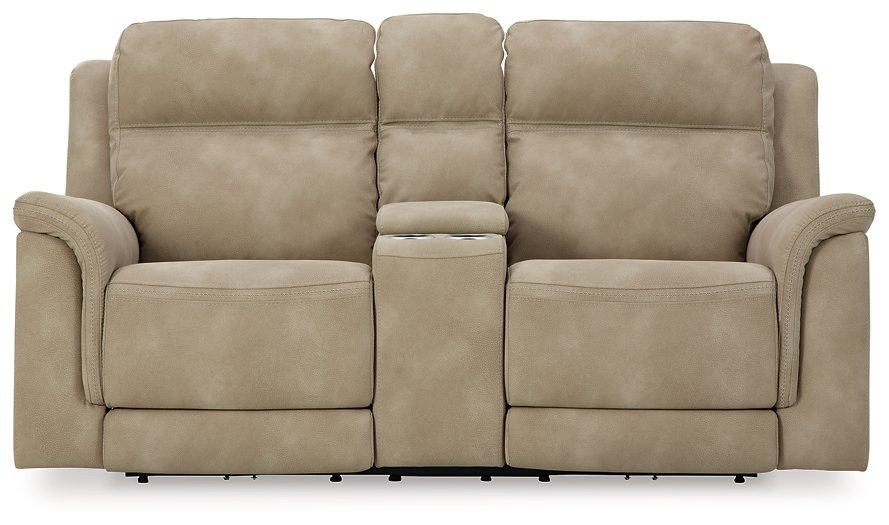 Next-Gen DuraPella Power Reclining Loveseat with Console - Hello Home Furniture & Mattress (Longmont, CO)