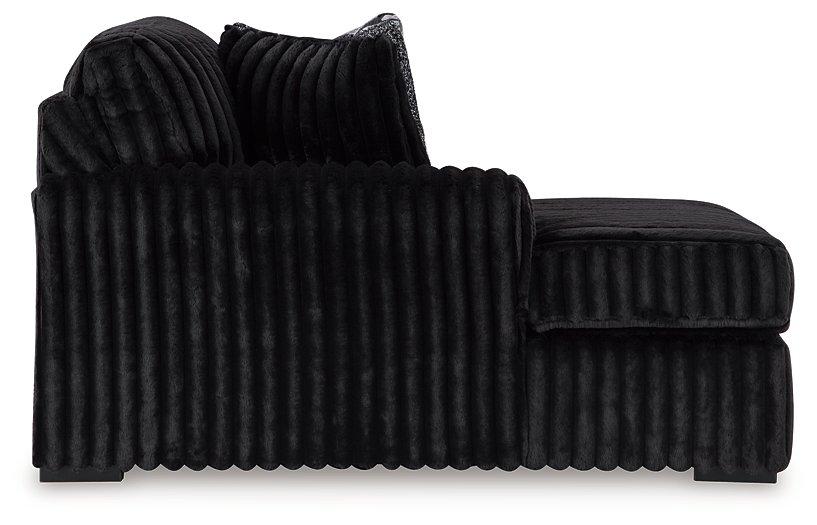 Midnight-Madness Super Chaise - Hello Home Furniture & Mattress (Longmont, CO)