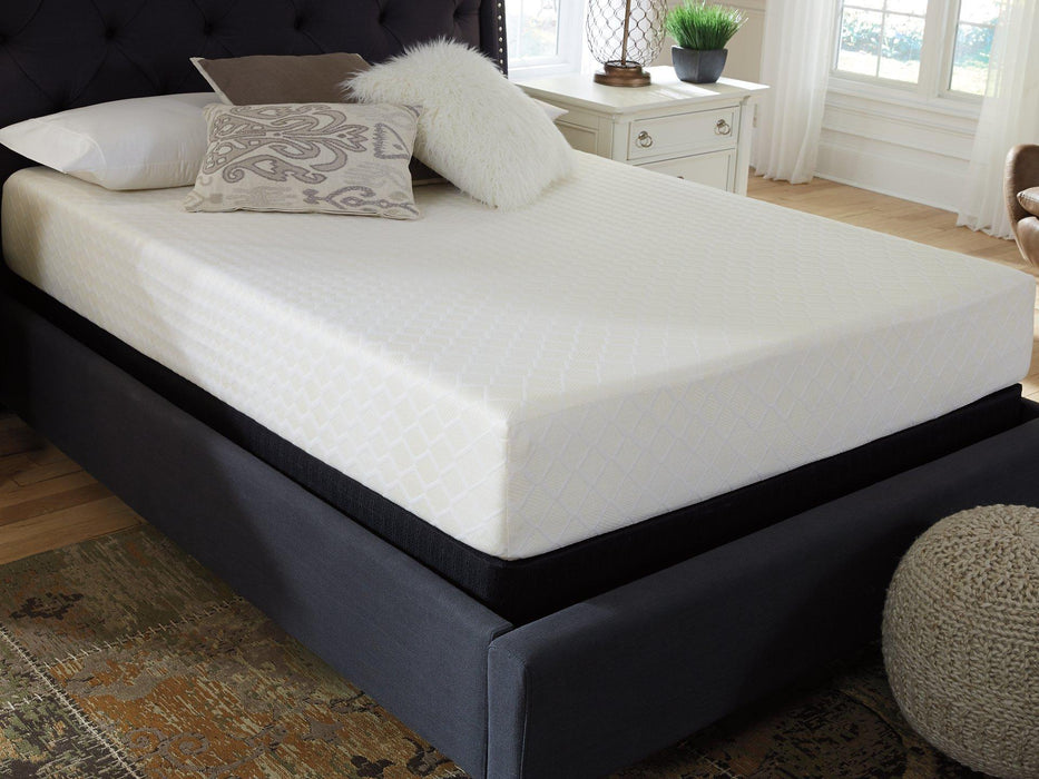10 Inch Chime Memory Foam Mattress Set - Hello Home Furniture & Mattress (Longmont, CO)