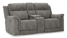 Next-Gen DuraPella Power Reclining Loveseat with Console - Hello Home Furniture & Mattress (Longmont, CO)