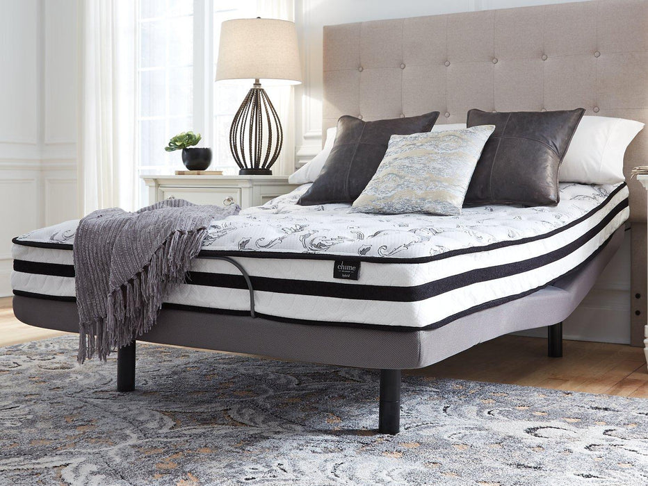 8 Inch Chime Innerspring Mattress Set - Hello Home Furniture & Mattress (Longmont, CO)