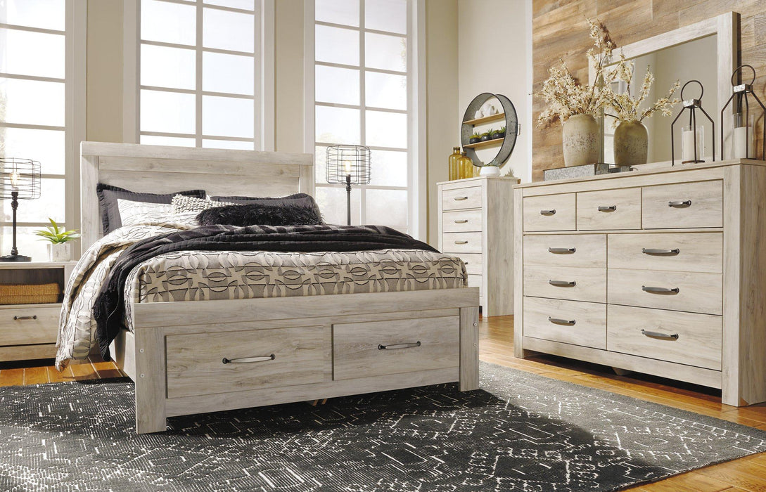 Bellaby Bed with 2 Storage Drawers - Hello Home Furniture & Mattress (Longmont, CO)