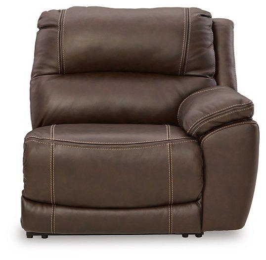 Dunleith Power Reclining Loveseat with Console - Hello Home Furniture & Mattress (Longmont, CO)