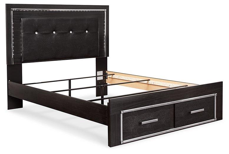 Kaydell Upholstered Bed with Storage