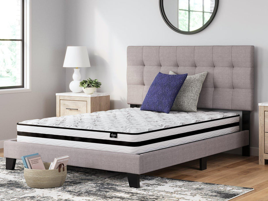 8 Inch Chime Innerspring Mattress Set - Hello Home Furniture & Mattress (Longmont, CO)