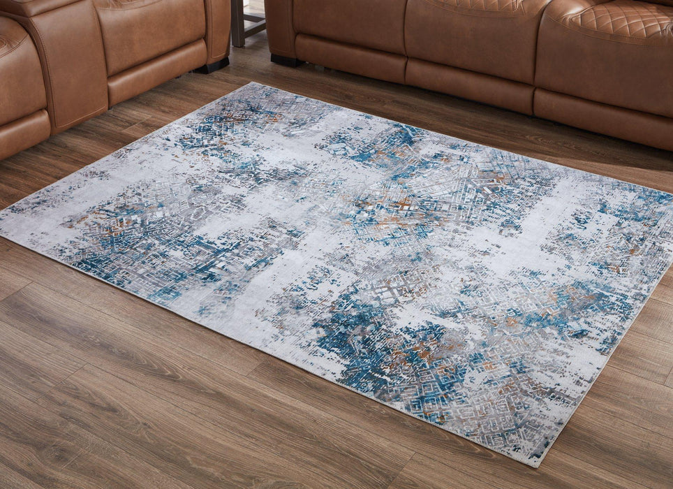 Garyard 5' x 7' Washable Rug - Hello Home Furniture & Mattress (Longmont, CO)