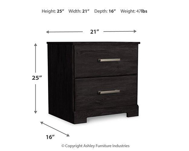 Belachime Nightstand - Hello Home Furniture & Mattress (Longmont, CO)