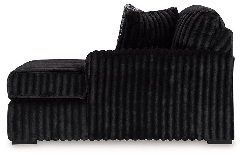 Midnight-Madness Super Chaise - Hello Home Furniture & Mattress (Longmont, CO)