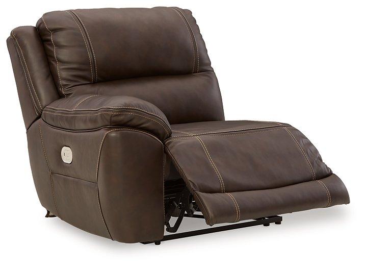 Dunleith Power Reclining Loveseat with Console - Hello Home Furniture & Mattress (Longmont, CO)