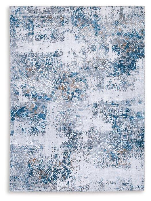 Garyard 5' x 7' Washable Rug - Hello Home Furniture & Mattress (Longmont, CO)