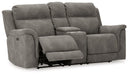 Next-Gen DuraPella Power Reclining Loveseat with Console - Hello Home Furniture & Mattress (Longmont, CO)