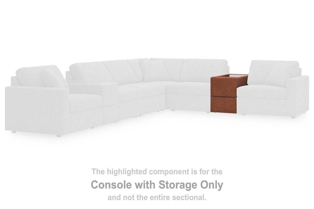 Modmax Balanced Sectional with Audio and Storage Consoles - Hello Home Furniture & Mattress (Longmont, CO)