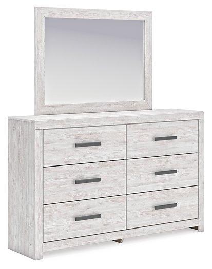 Cayboni Dresser and Mirror - Hello Home Furniture & Mattress (Longmont, CO)