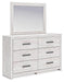 Cayboni Dresser and Mirror - Hello Home Furniture & Mattress (Longmont, CO)