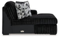 Midnight-Madness Super Chaise - Hello Home Furniture & Mattress (Longmont, CO)