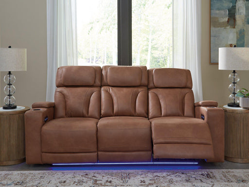 Clean-Slate Power Reclining Sofa - Hello Home Furniture & Mattress (Longmont, CO)