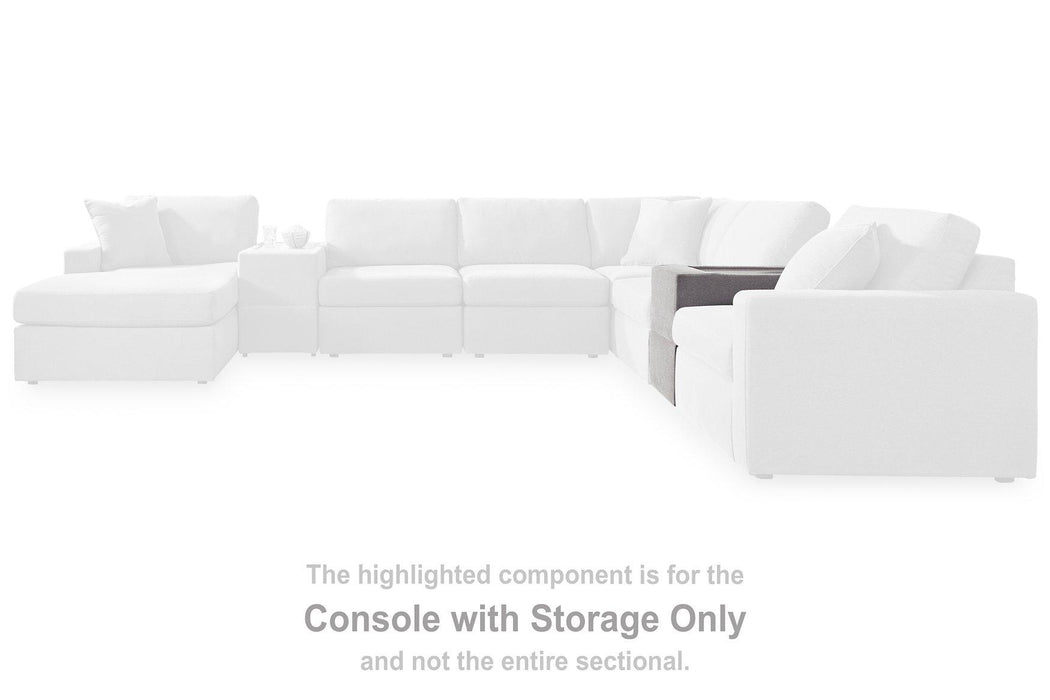 Modmax Balanced Sectional with Audio and Storage Consoles - Hello Home Furniture & Mattress (Longmont, CO)